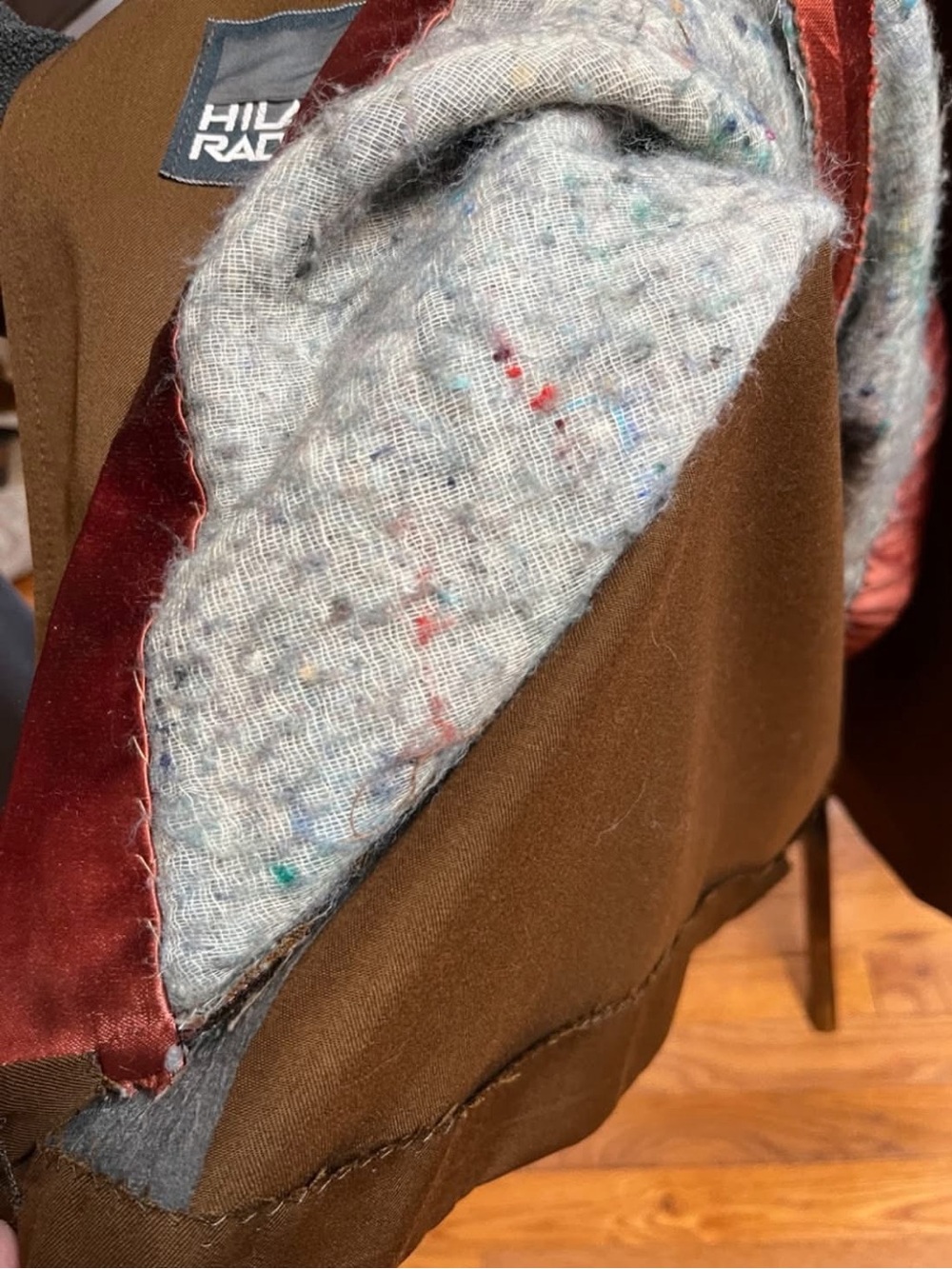 Vintage Hilary Radley Virgin Wool Russian Coat 4 - Picture 11 of 17